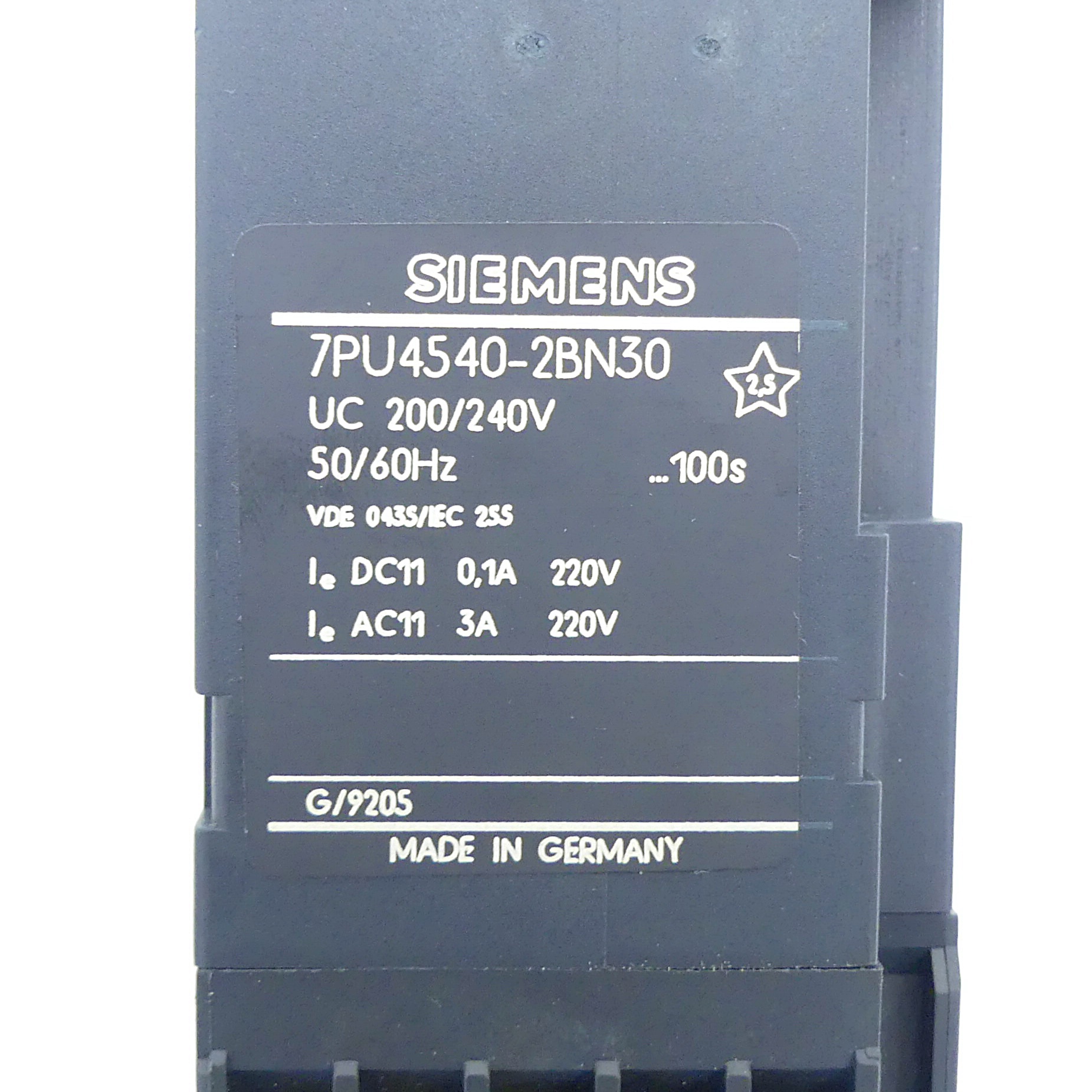 Timing relay 7PU