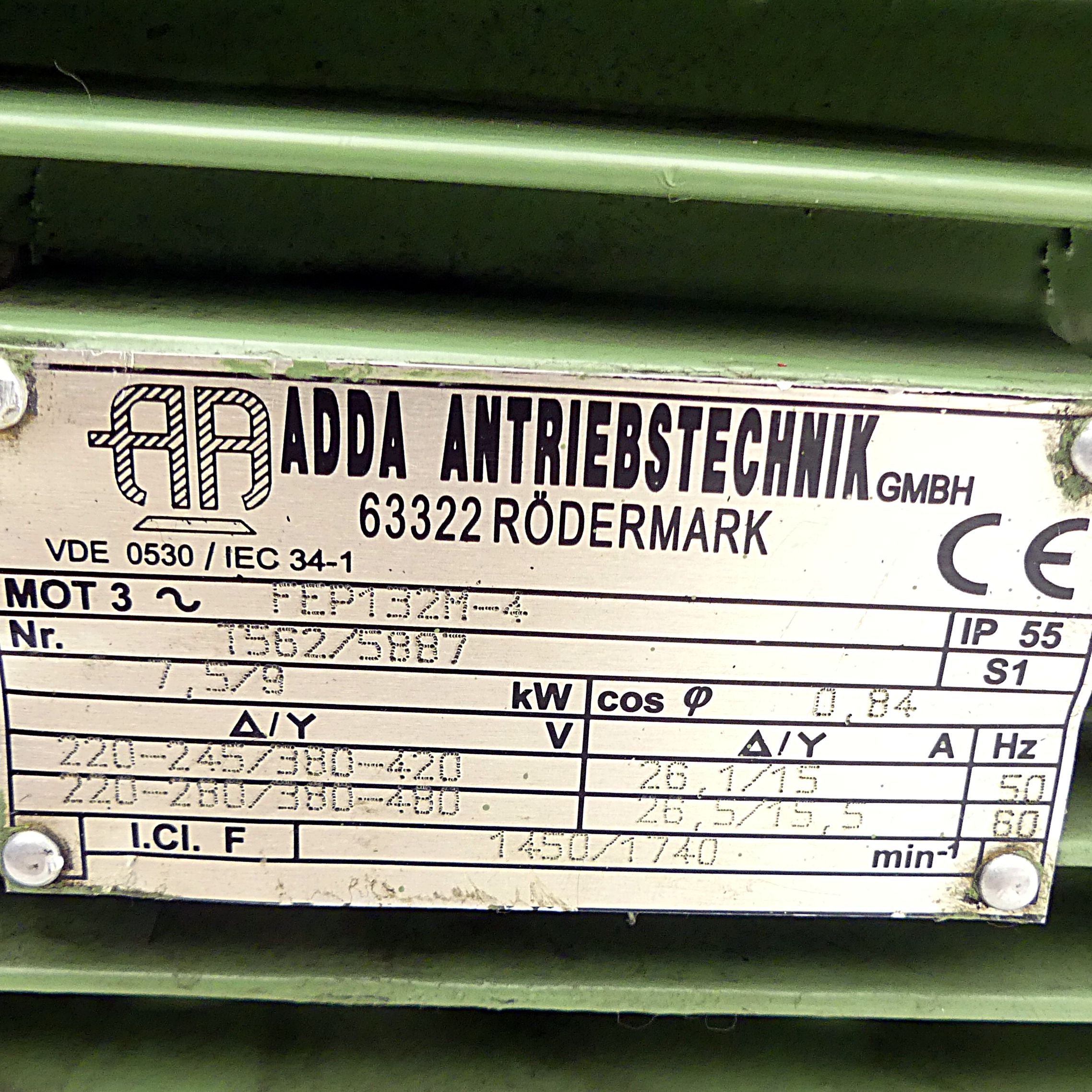 3-Phasen Motor FEP132M-4