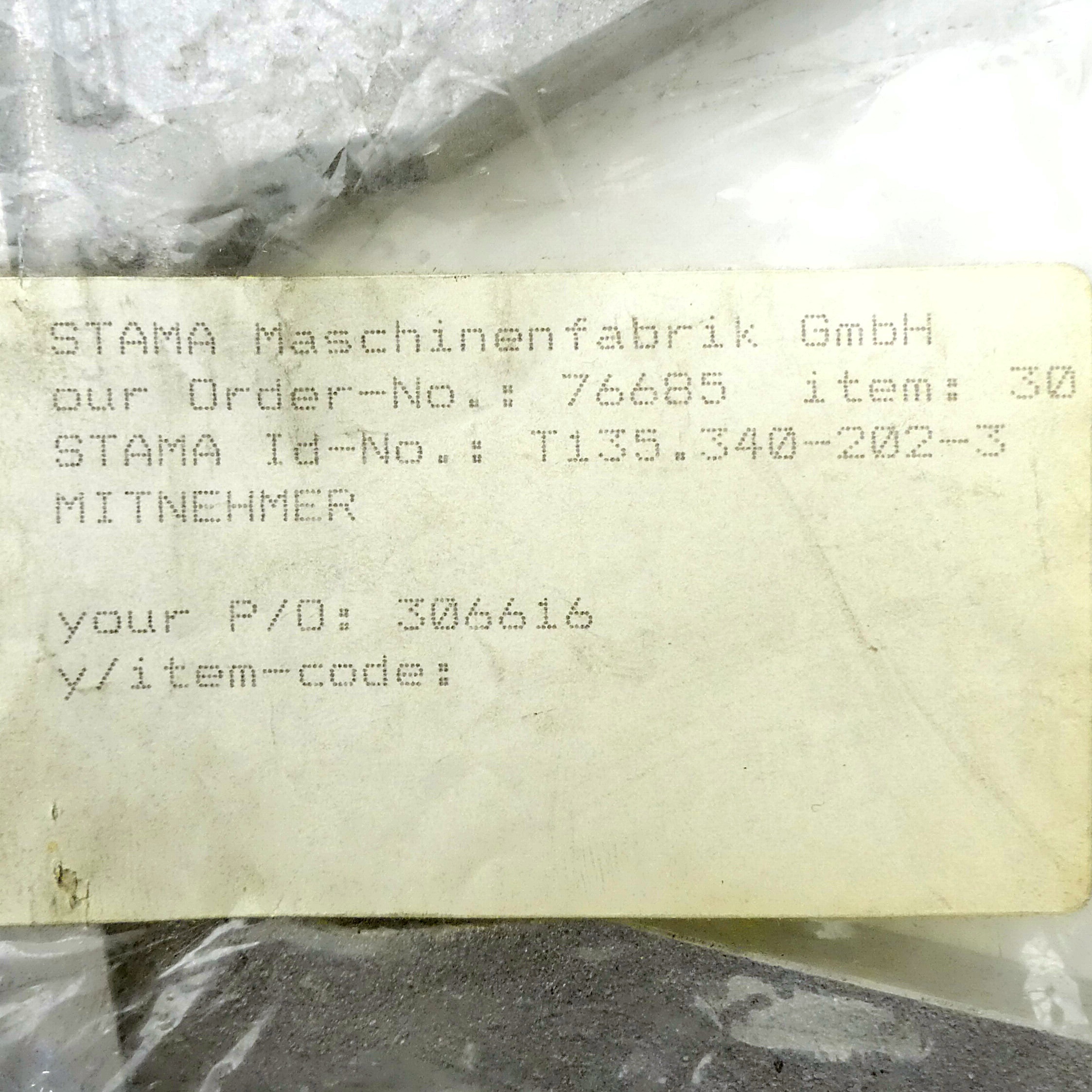 Mitnehmer 135.340-202-3 