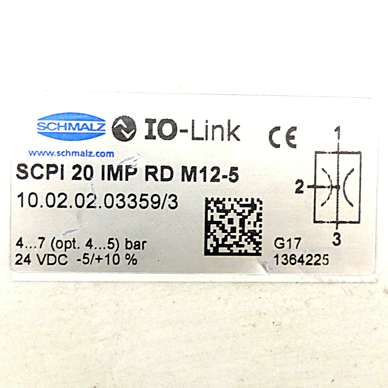 Kompaktejektor mit voll integrierter Funktionalität SCPi 20 IMP RD M12-5 