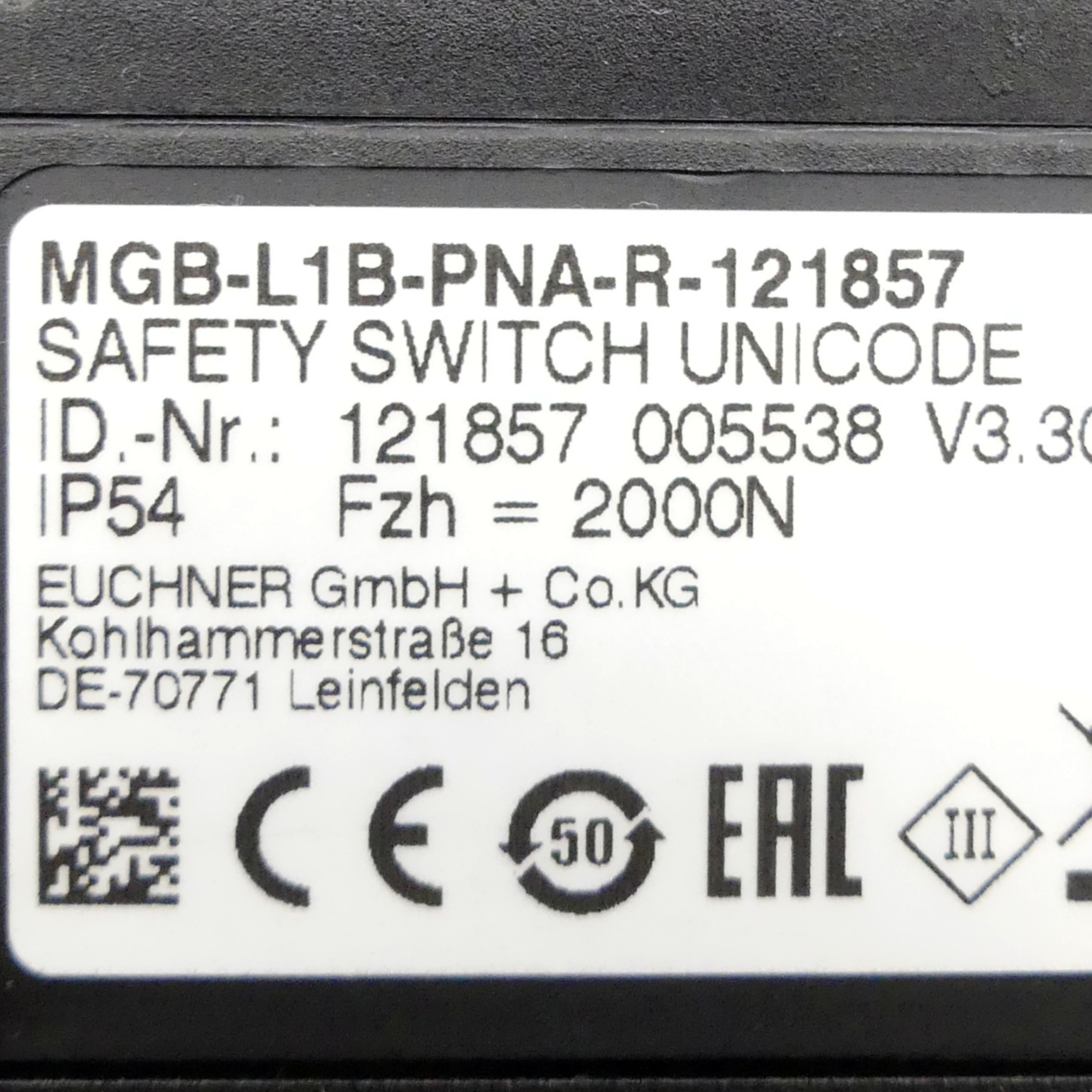 Auswertemodul und Busmodul MGB-L1B-PNA-R-121857