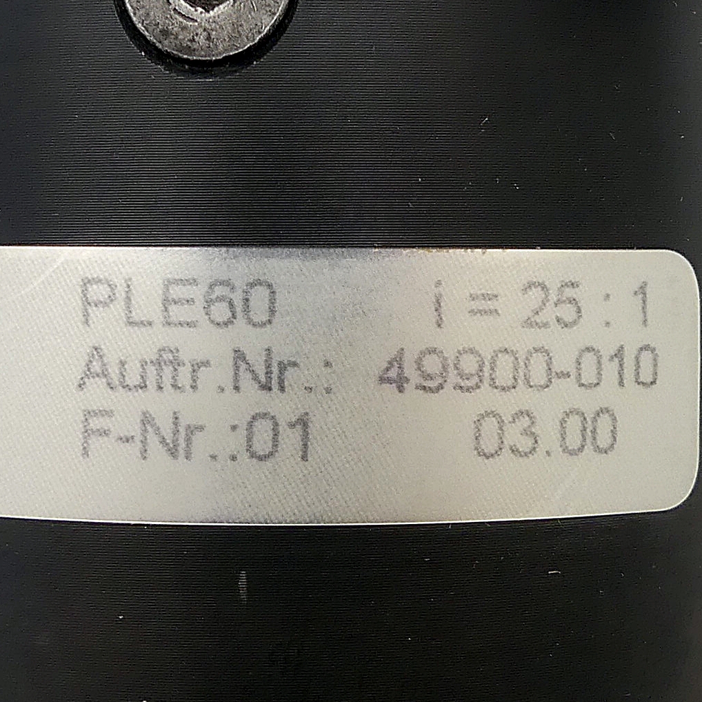 Planetengetriebe PLE60 i=25