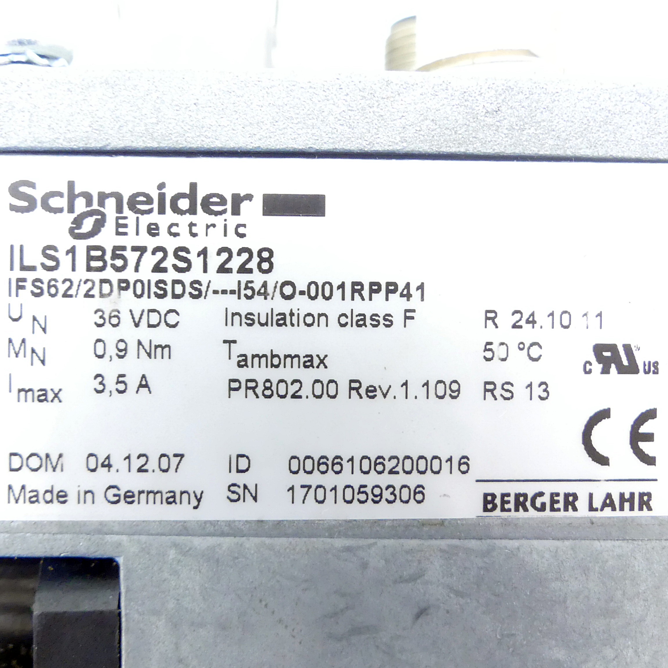 Servo motor ILS1B572S1228 