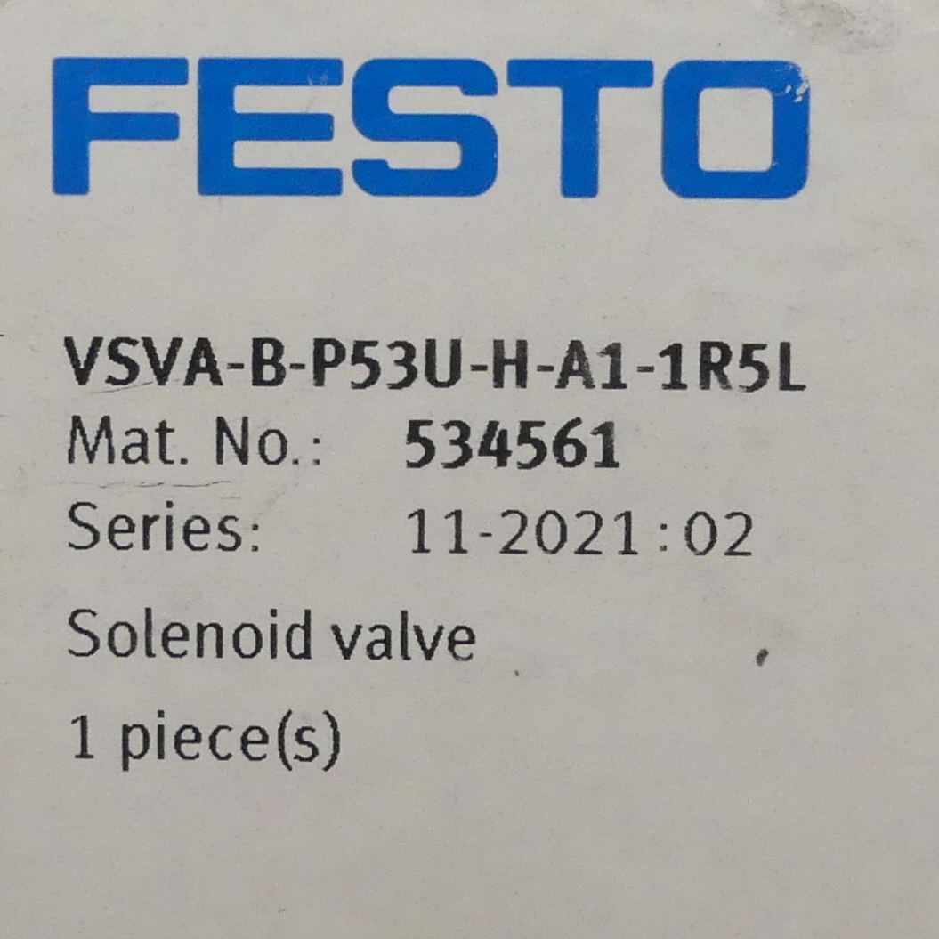 Solenoid valve VSVA-B-M52-MZH-A2-1T1L