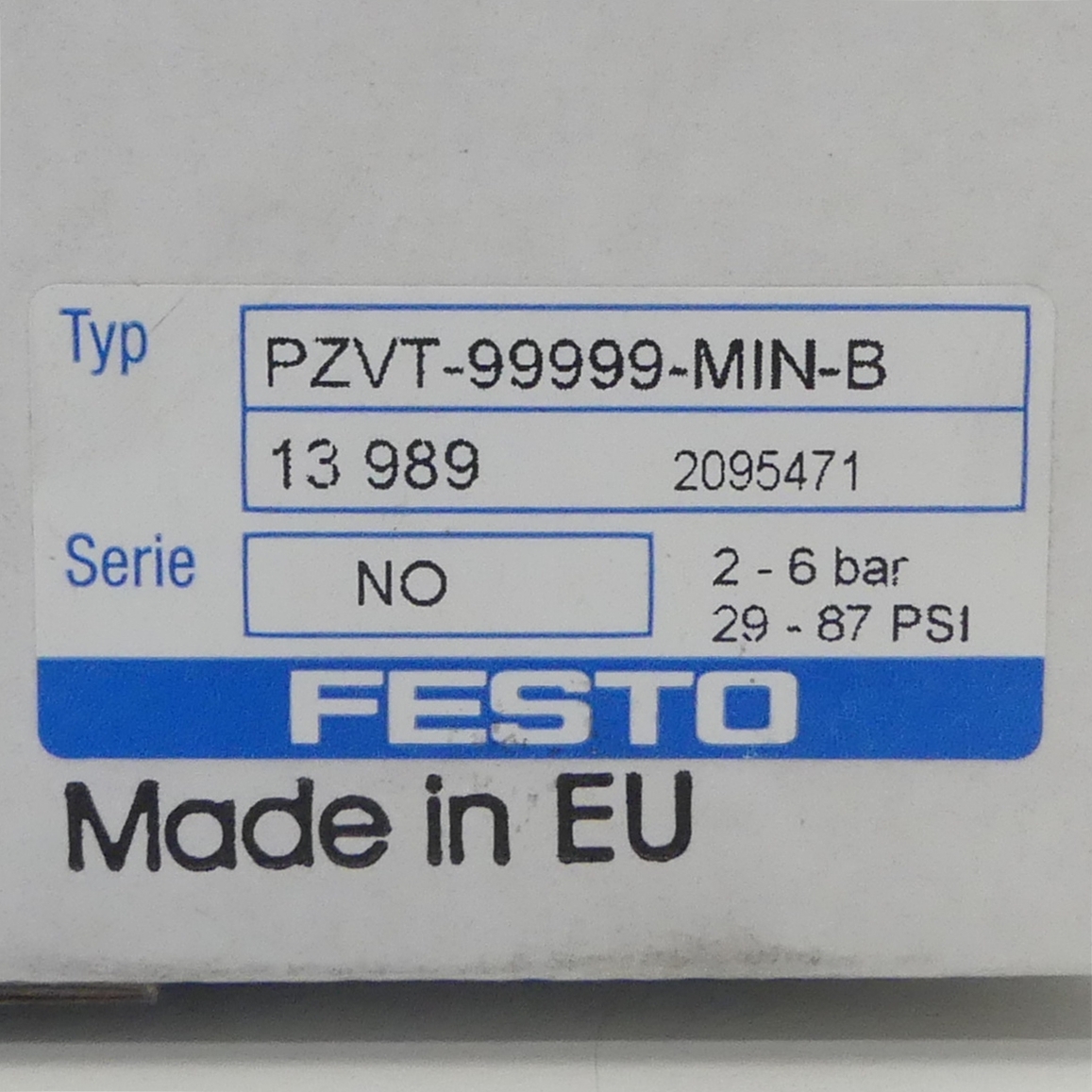 Timer PZVT-99999-MIN-B 