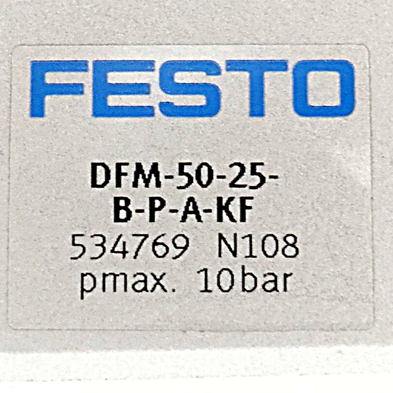 Guided drive DFM-50-25-B-P-A-KF 