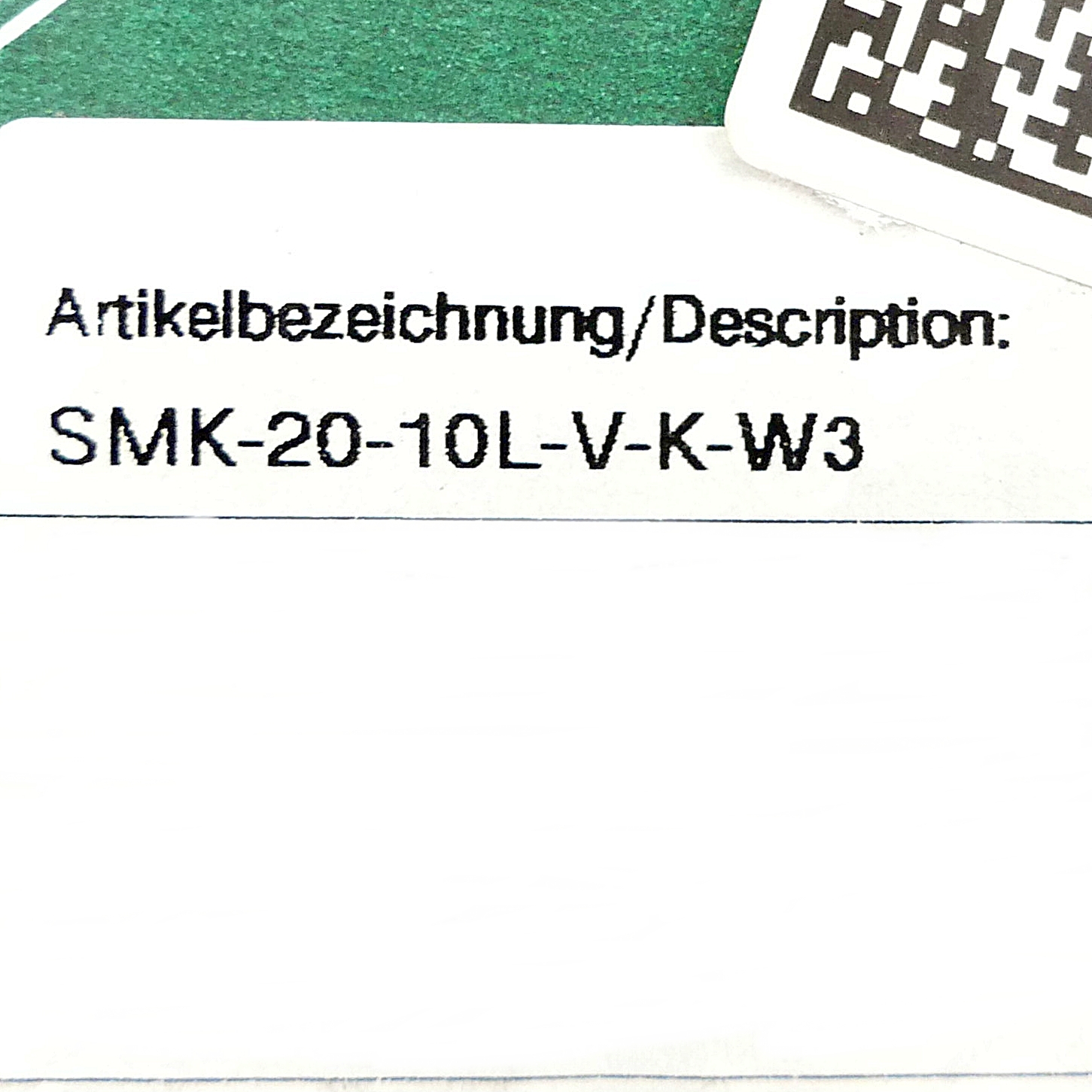 Test Coupling SMK-20-10L-V-K-W3