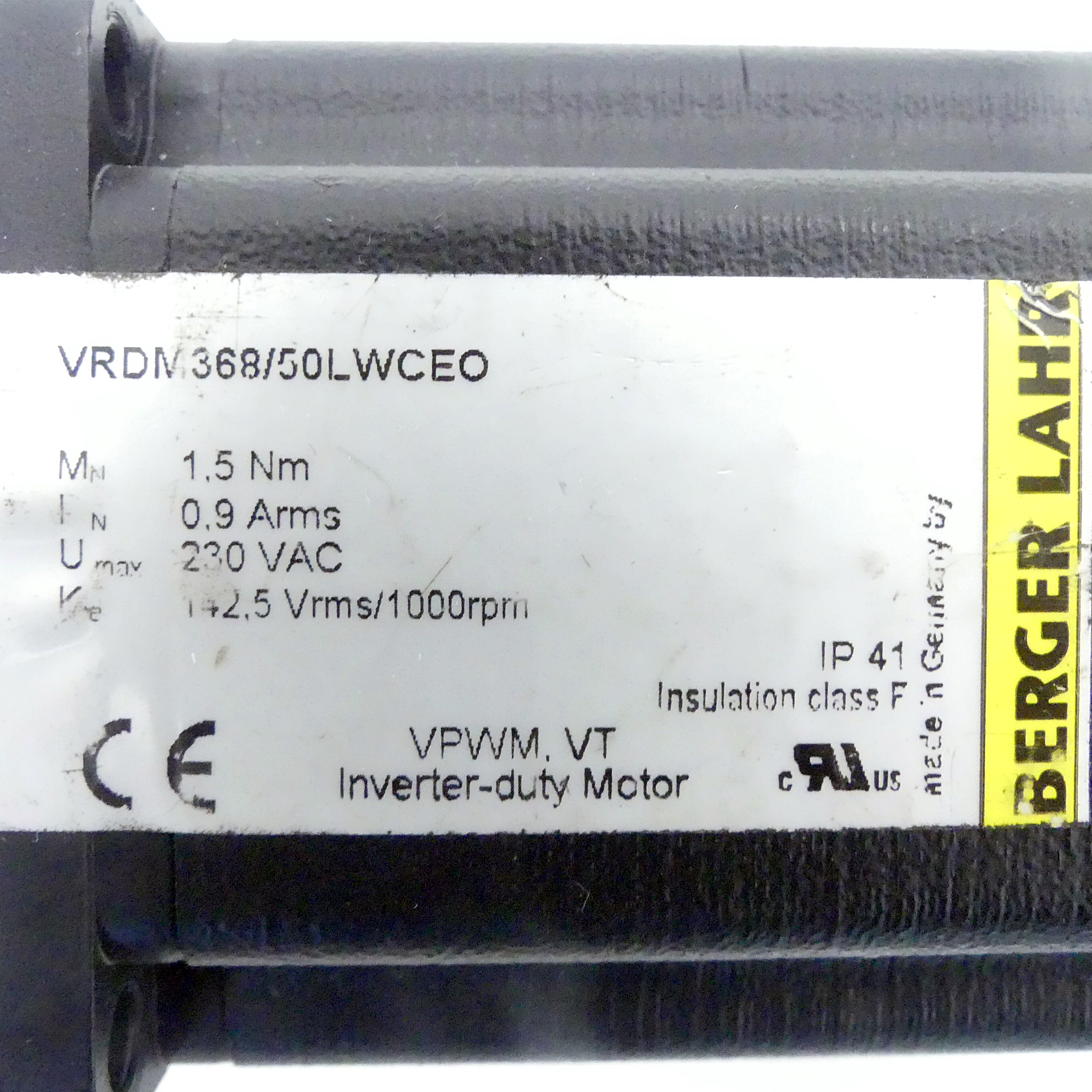 Servomotor VRDM368/50LWCEO 