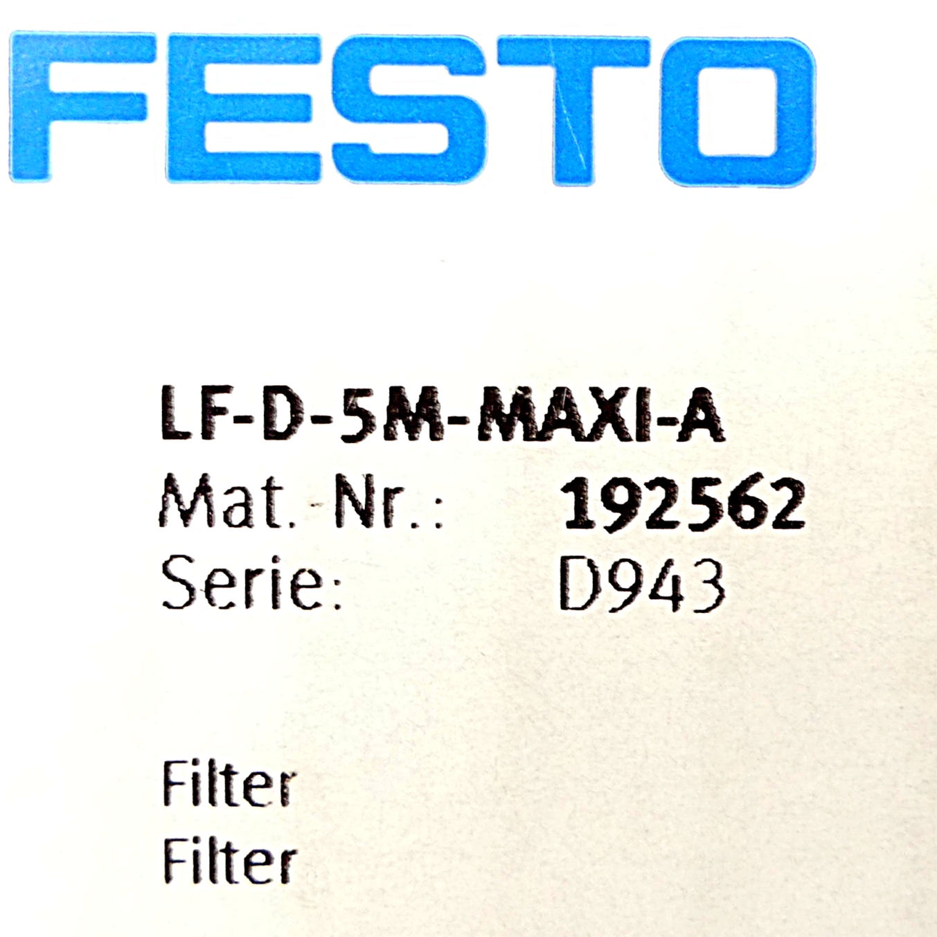 Filter LF-D-5M-MAXI-A