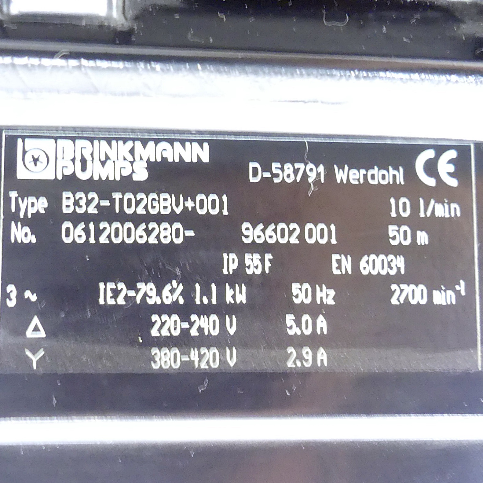 Tauchpumpe B32-T02GBV+001 