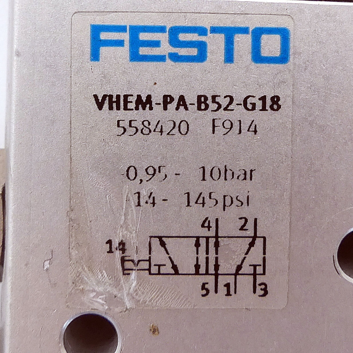 Tasterventil VHEM-PA-B52-G18