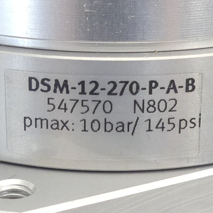 Schwenkantrieb DSM-12-270-P-A-B