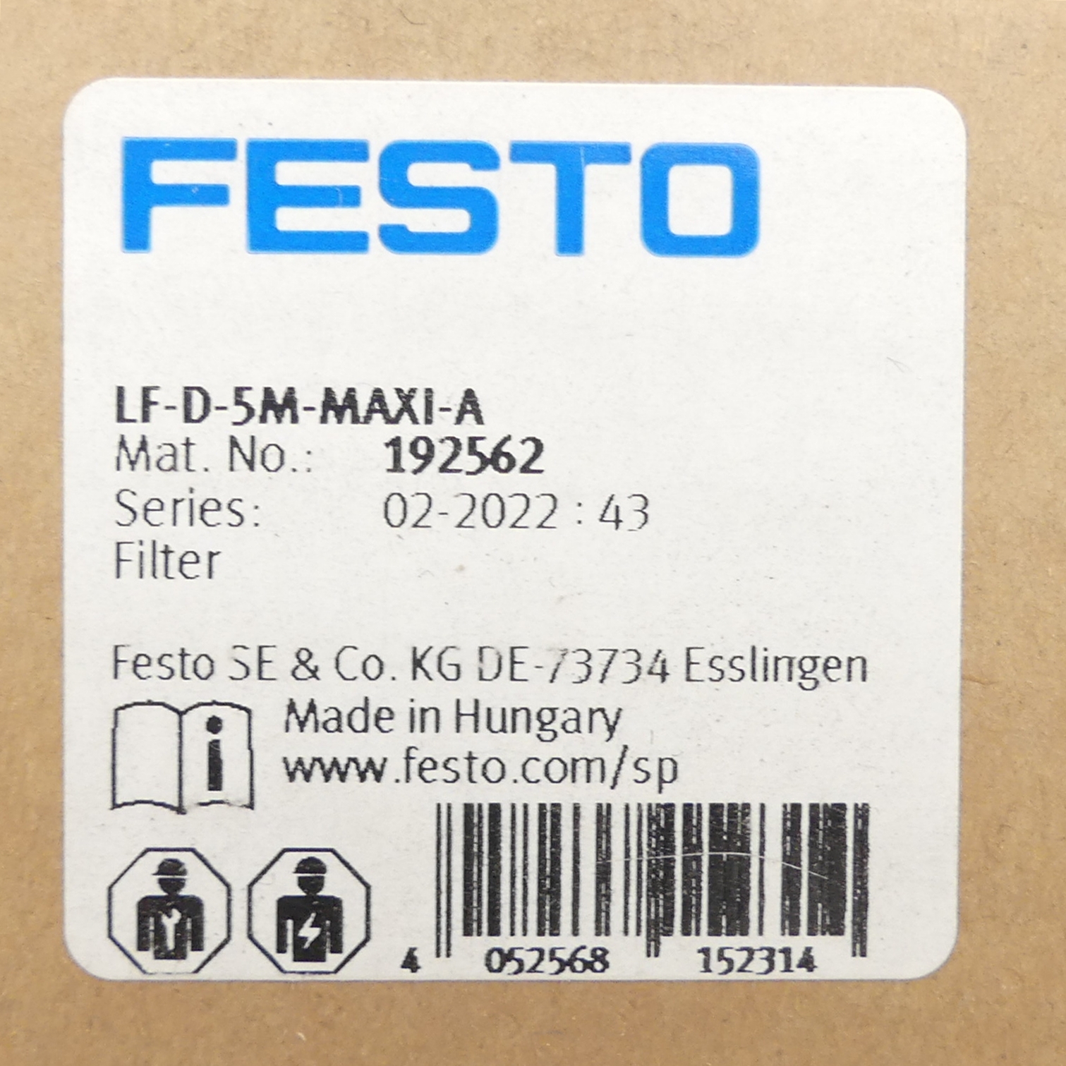 Filter LF-D-5M-MAXI-A 