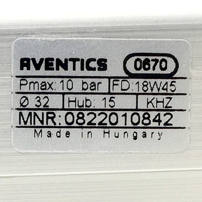 Short-stroke Cylinder 32x15 