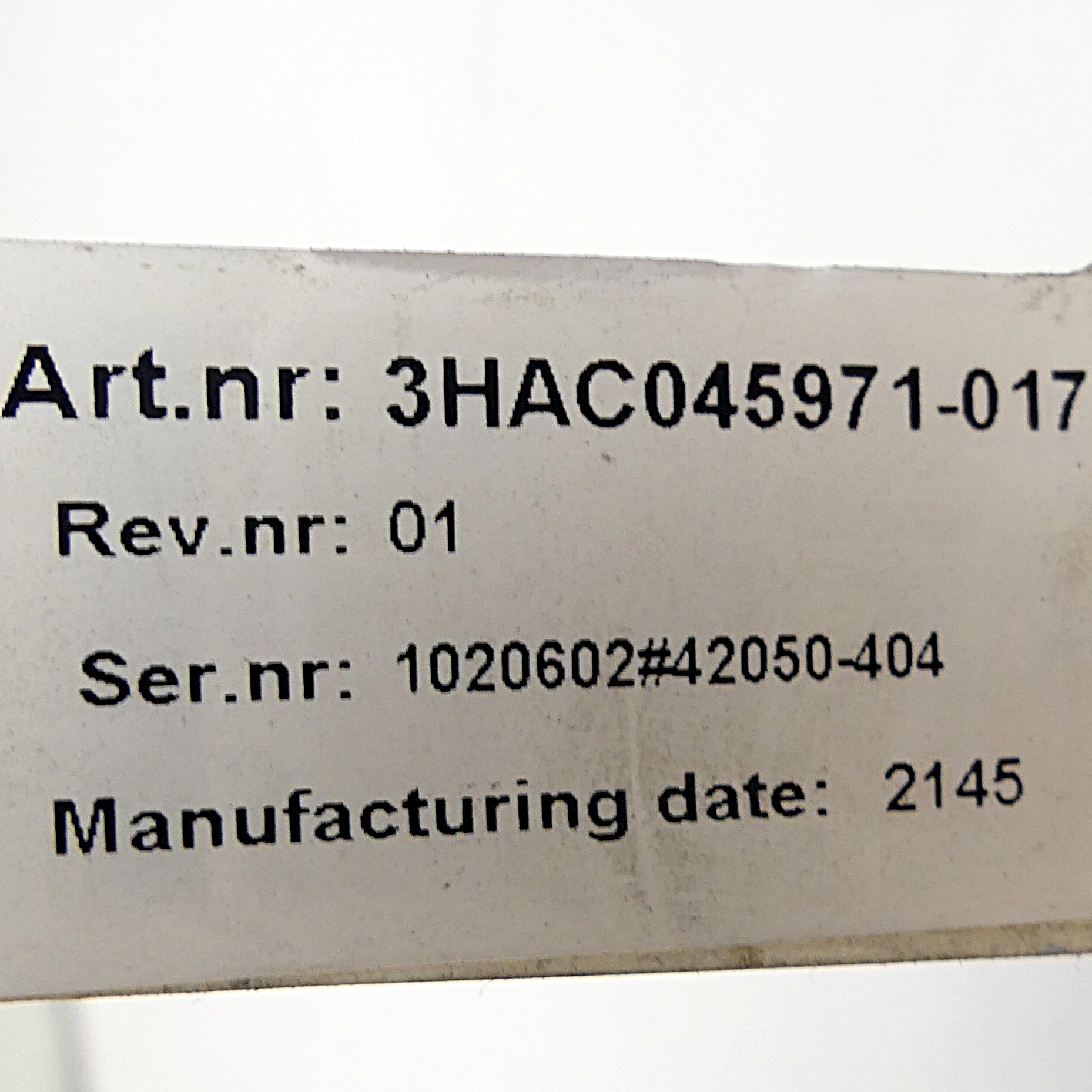 Cable Power IRBT chain
