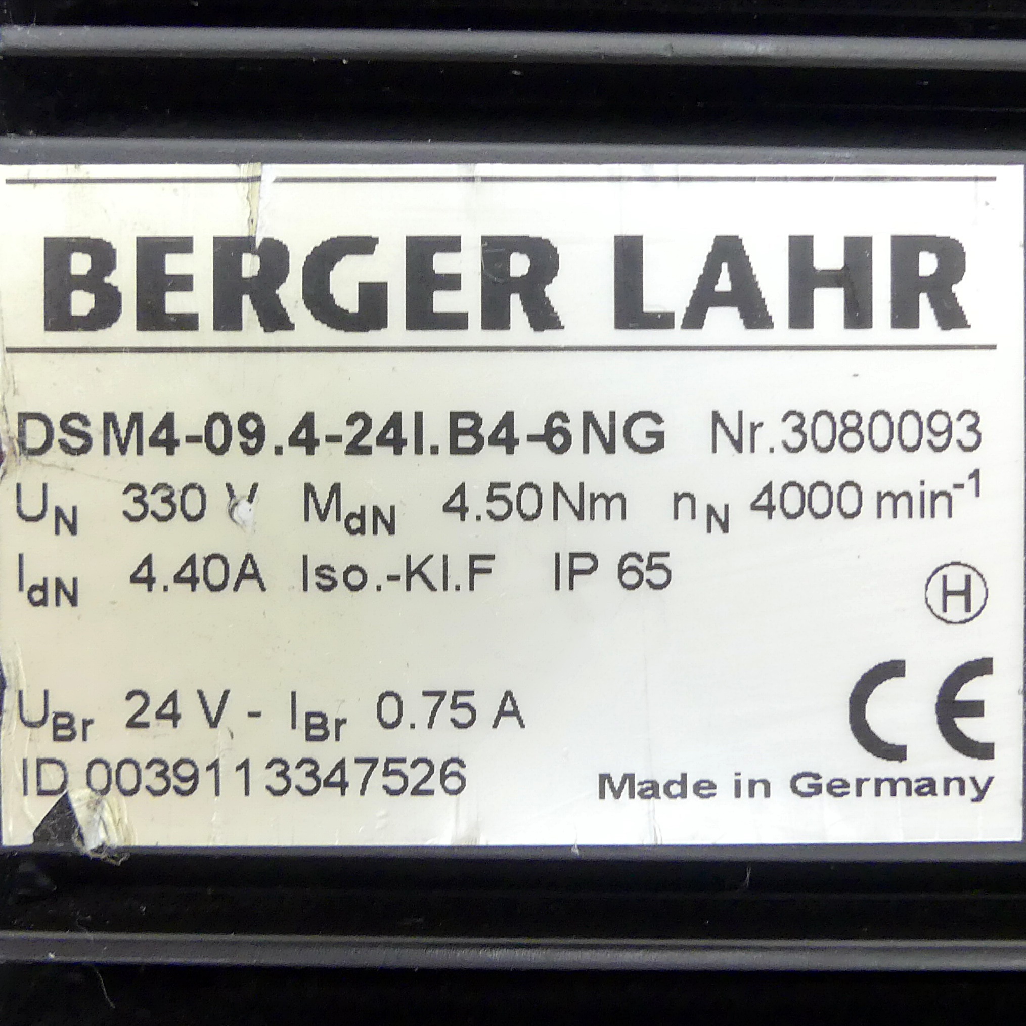 Servomotor DSM4-09.4-24I.B4-6NG 