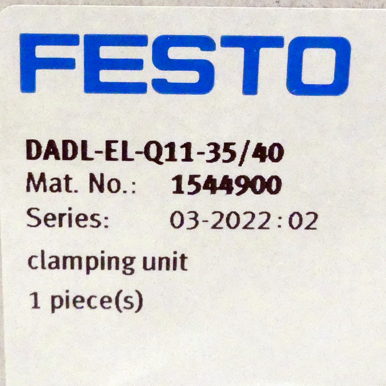 Feststelleinheit DADL-EL-Q11-35/40