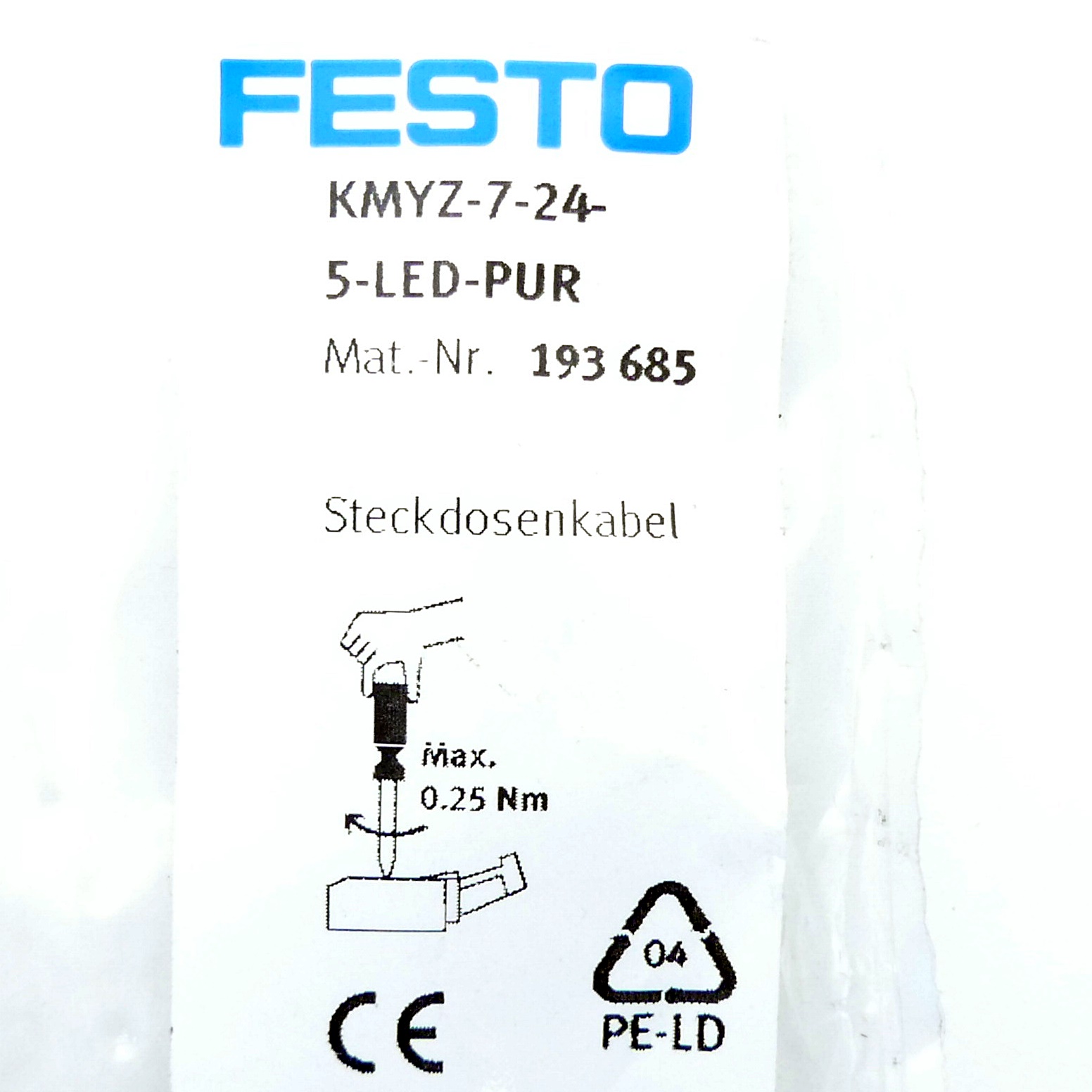 Socket cord 193 685