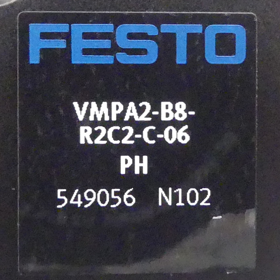 Reglerplatte VMPA2-B8-R2C2-C-06 