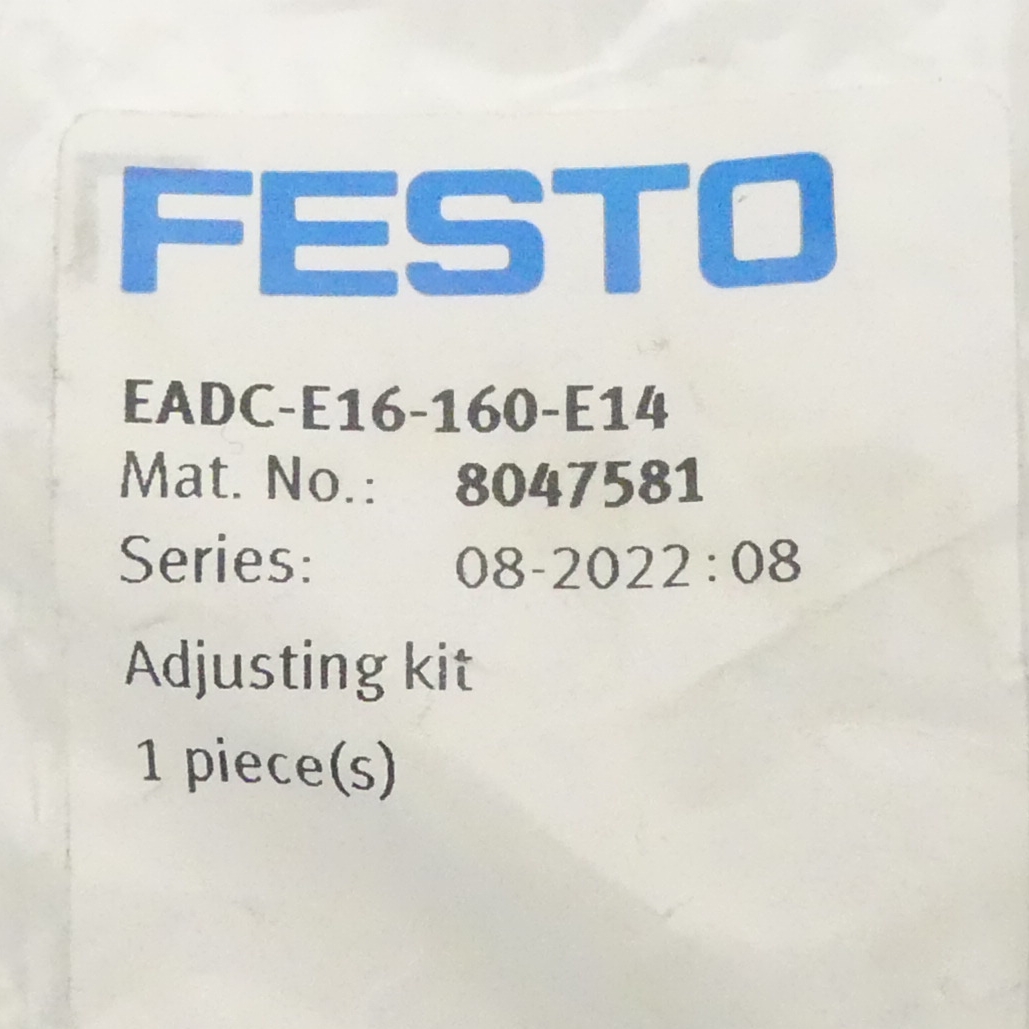Justierbausatz EADC-E16-160-E14 