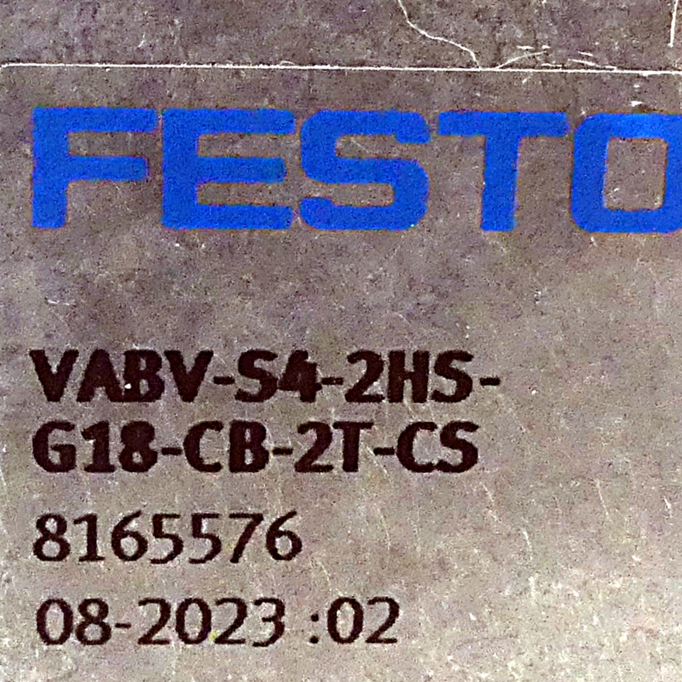 Verkettungsplatte VABV-S4-2HS-G18-CB-2T-CS