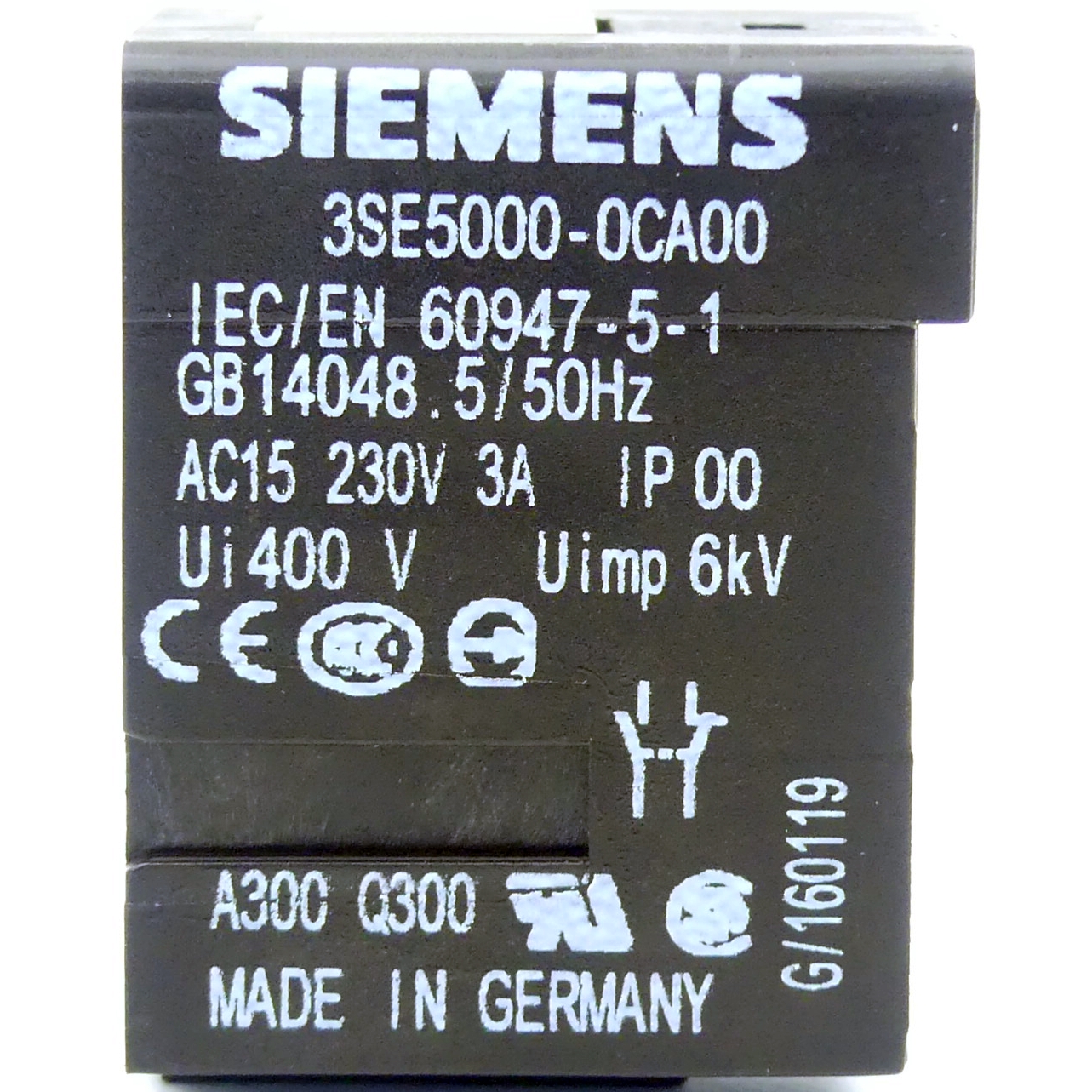 Contakt block 3SE5000-0CA00 10 pieces