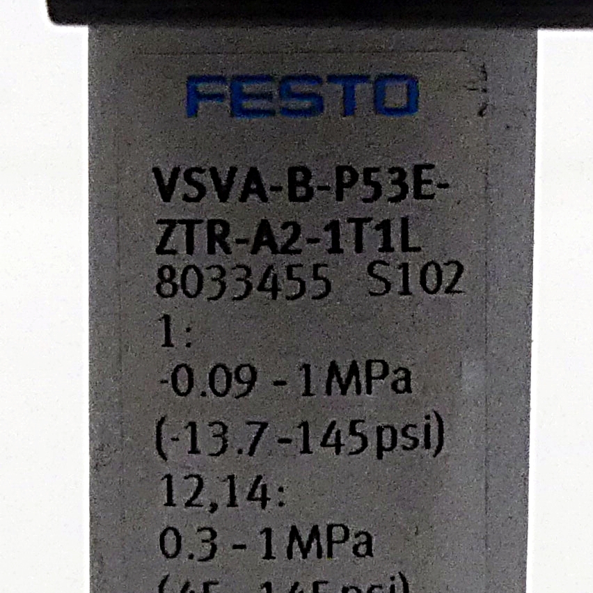Solenoid valve VSVA-B-P53E-ZTR-A2-1T1L