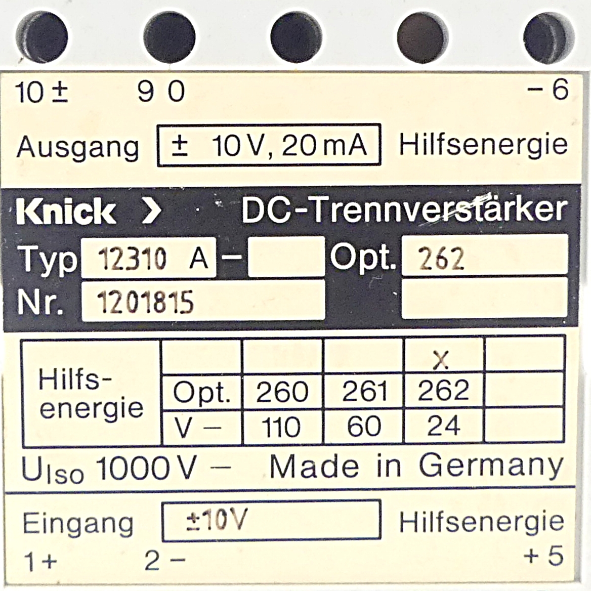Trennverstärker 