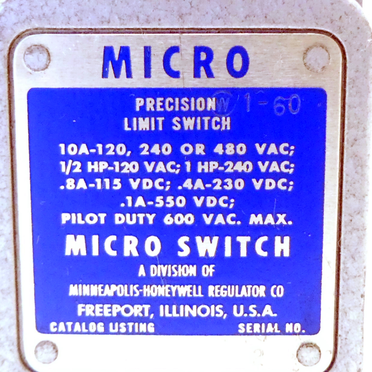 Limit switch 8LS1 