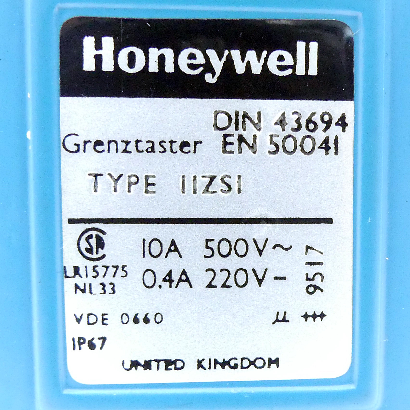 Limit switch IP67 