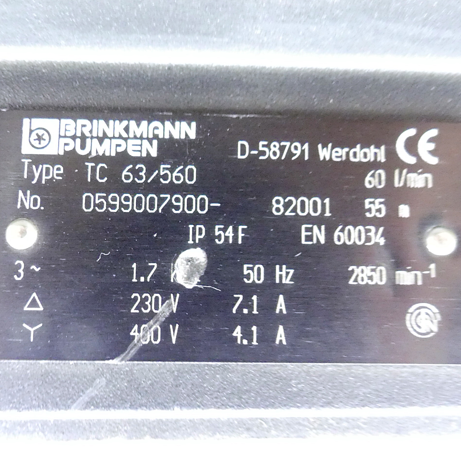 Three-phase-motor TC 63/560 