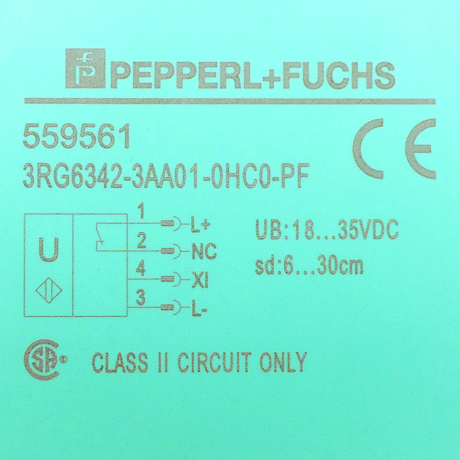 Ultrasonic sensor 559561 