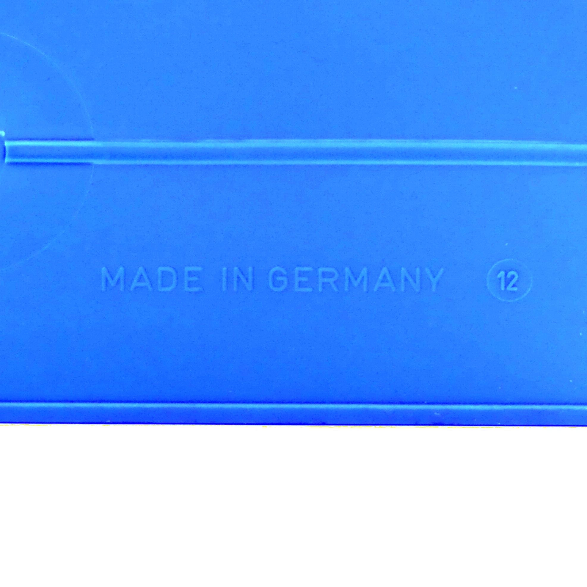 10 pieces boxes RK 300, 6 compartments, blue