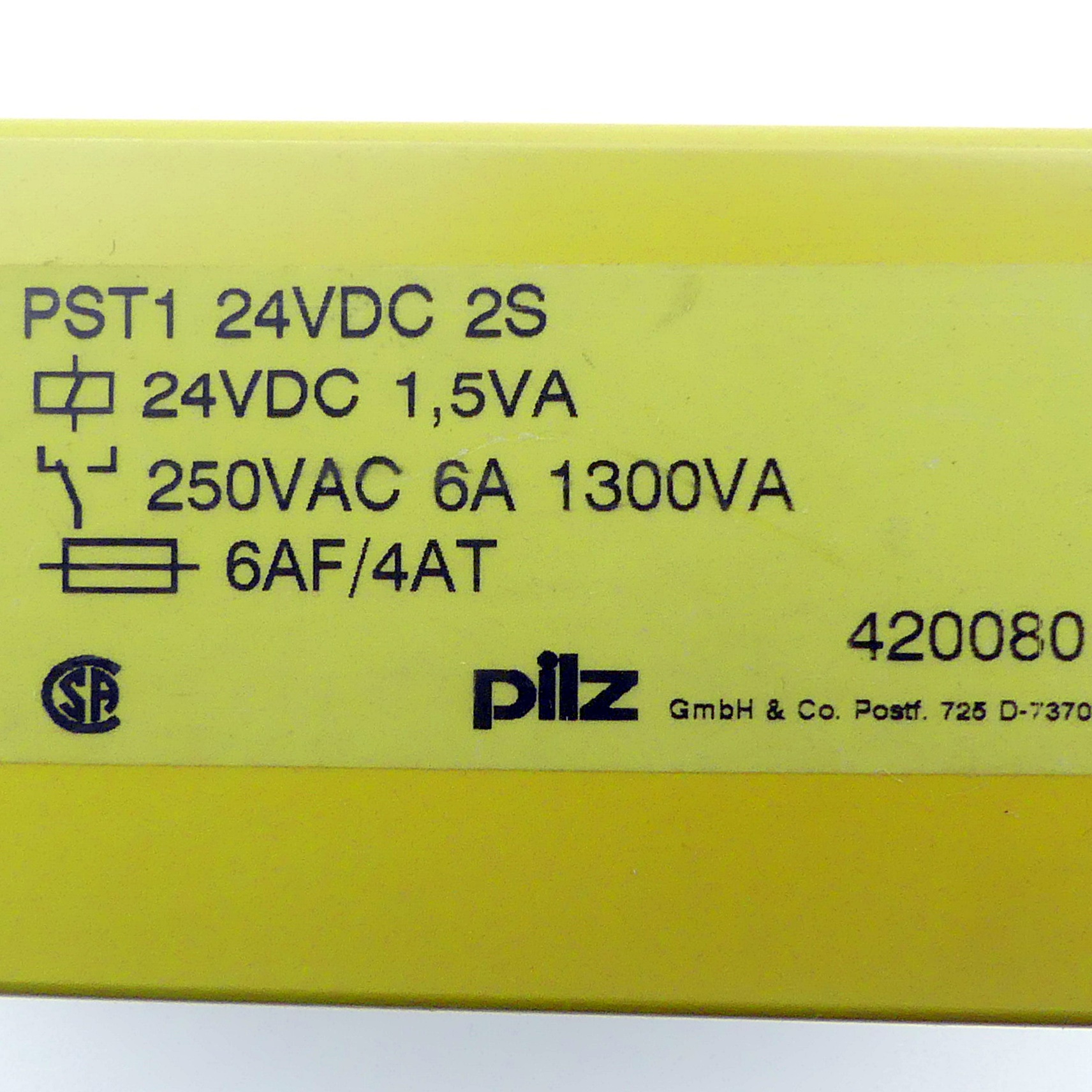 Sicherheitsrelais PST1 24VDC 2S 
