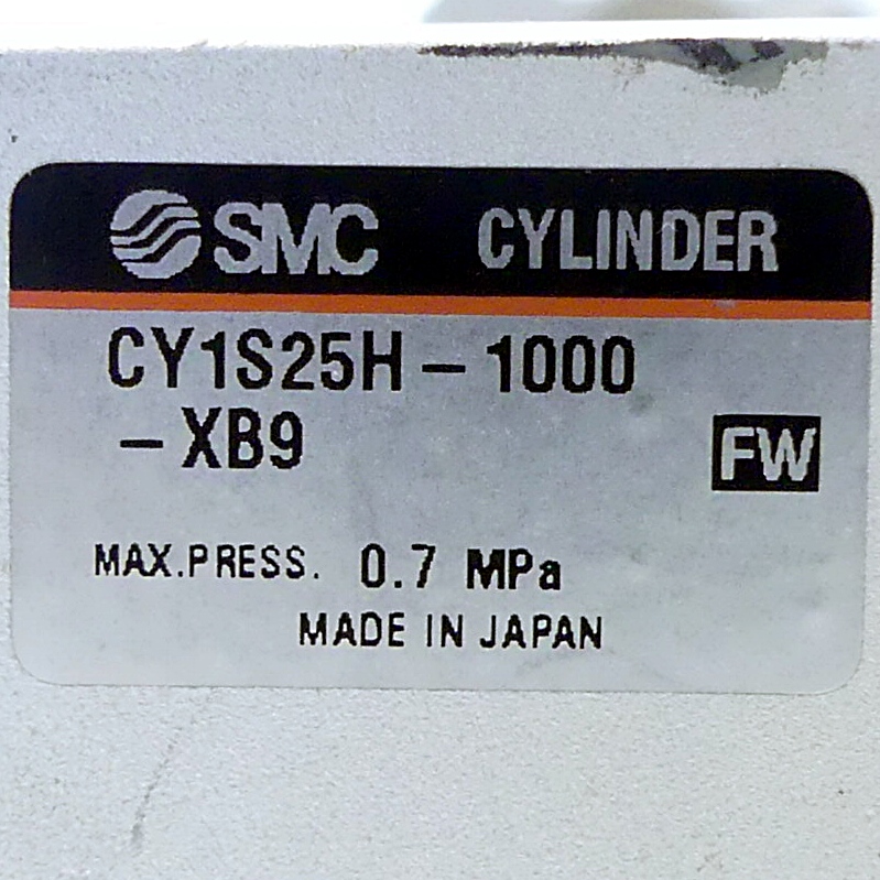 Kolbenstangenloserzylinder CY1S25H-1000-X89 