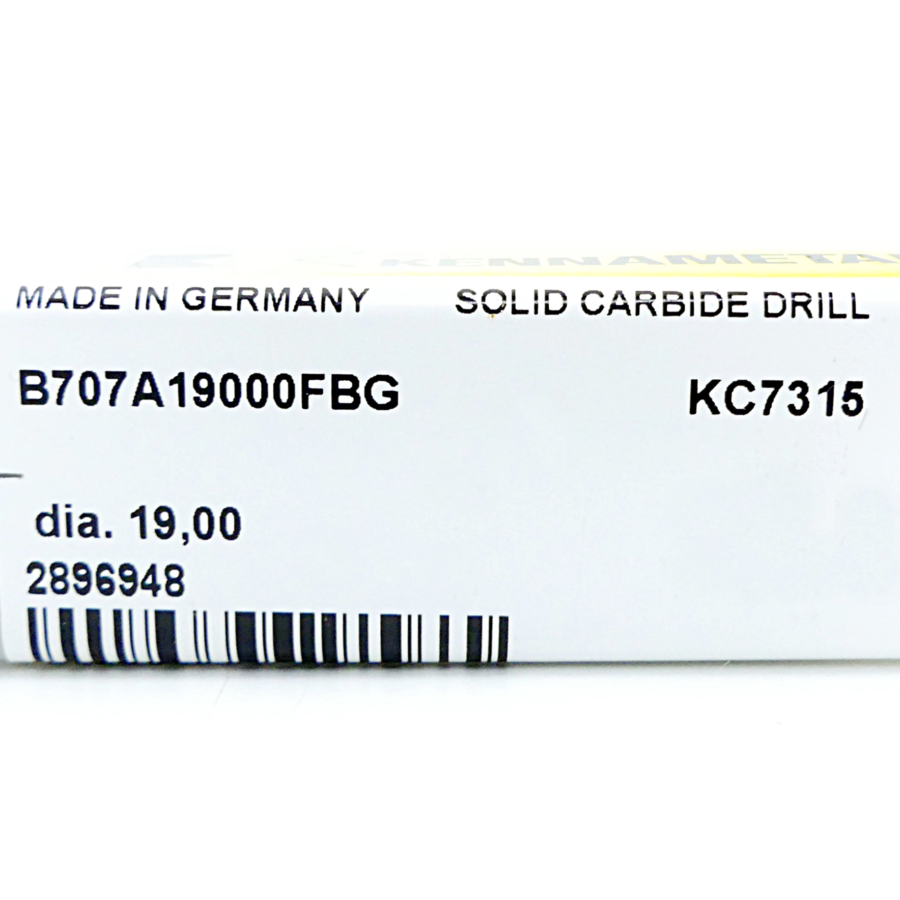 Solid Carbide drill KC7315 