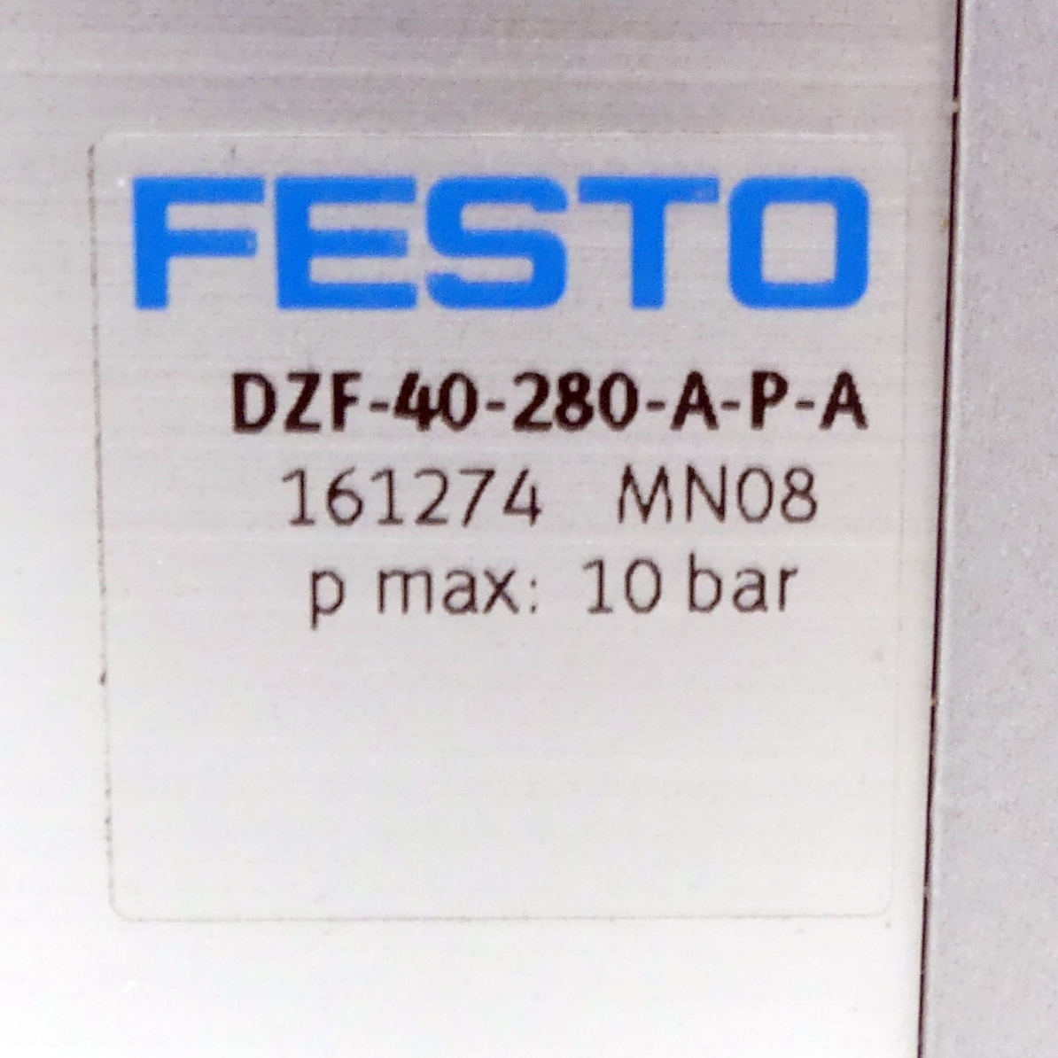 Flat cylinder DZF-40-280-A-P-A 