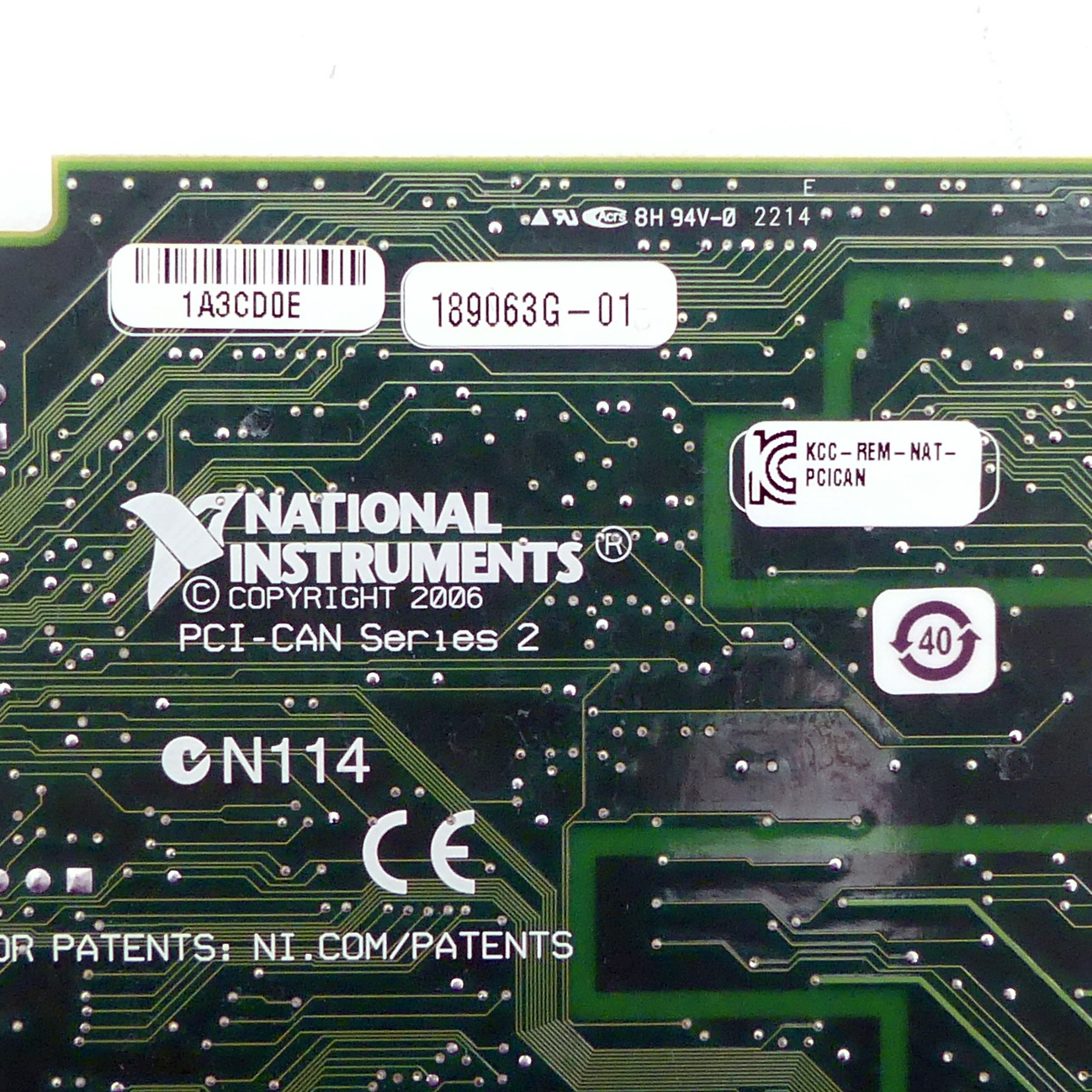 Interface device PCI-CAN Series 2