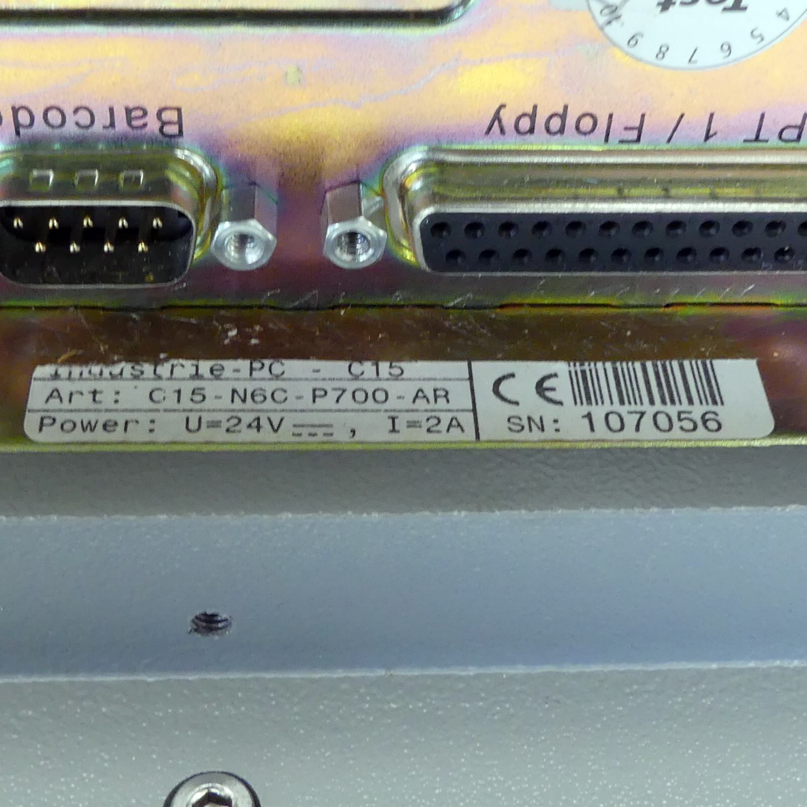 Industrie PC C15-N6C-P700-AR