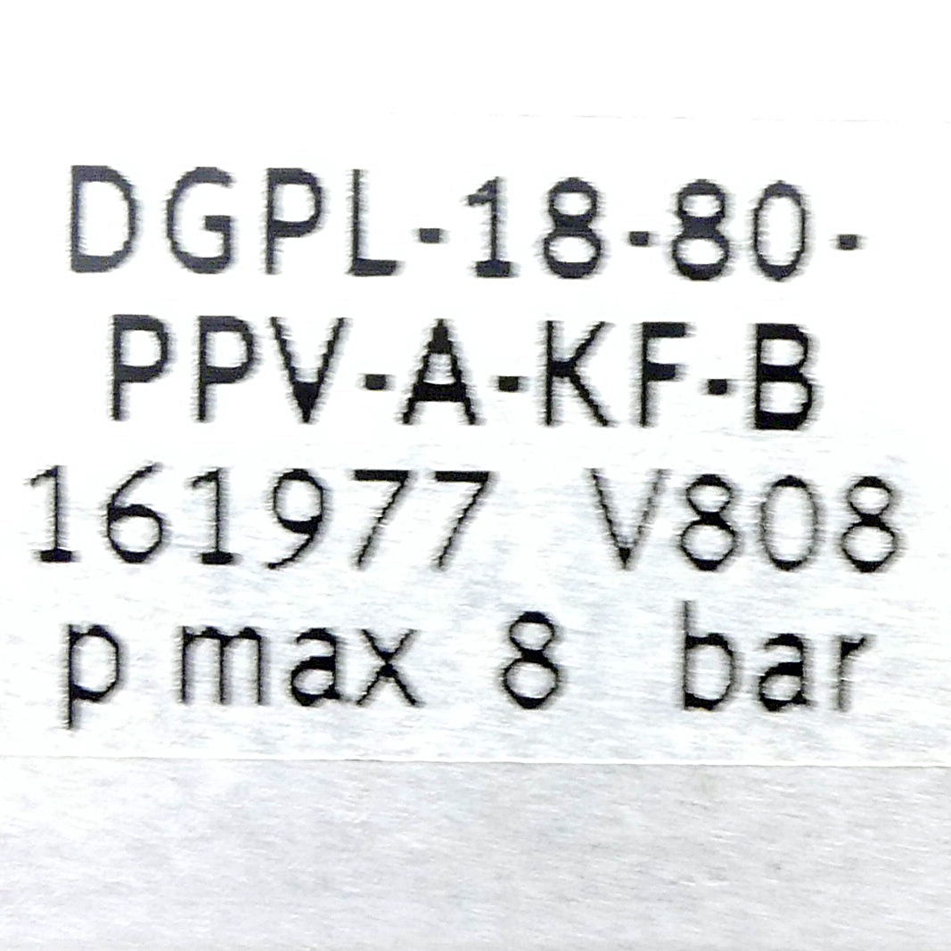 Kolbenstangenloserzylinder DGPL-18-80-PPV-A-KF-B 