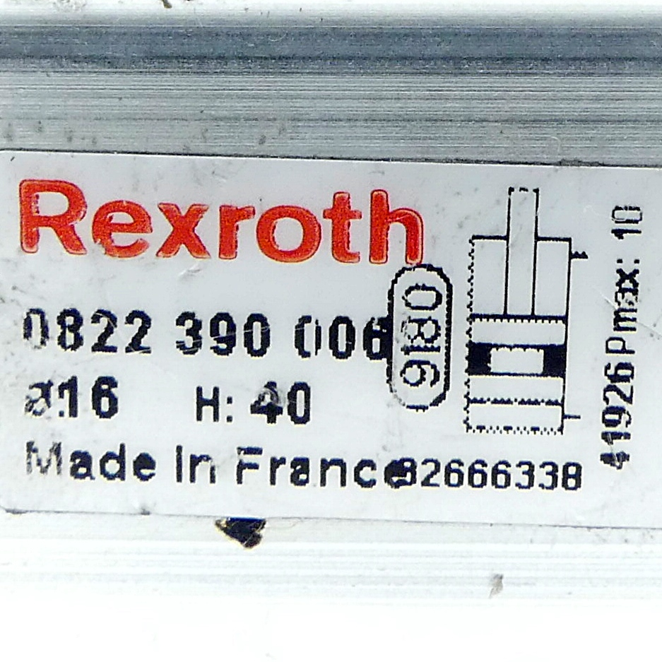 Pneumatikzylinder 0 822 390 006
