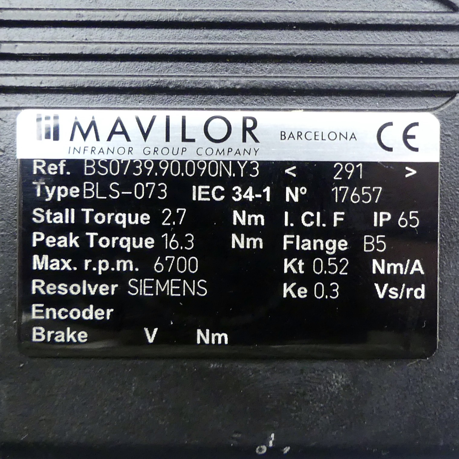 Servo motor BLS-073 