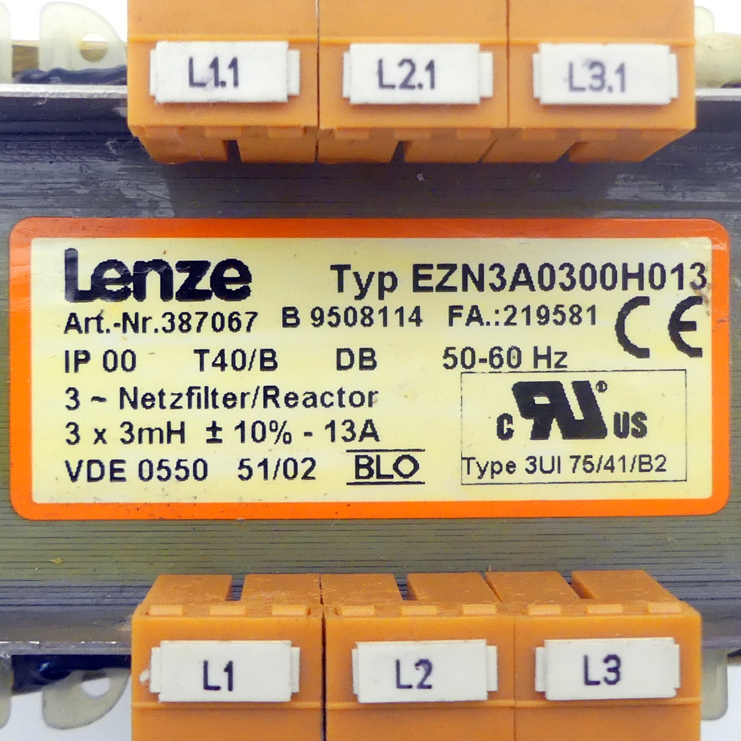 Line filter EZN3A0300H0113
