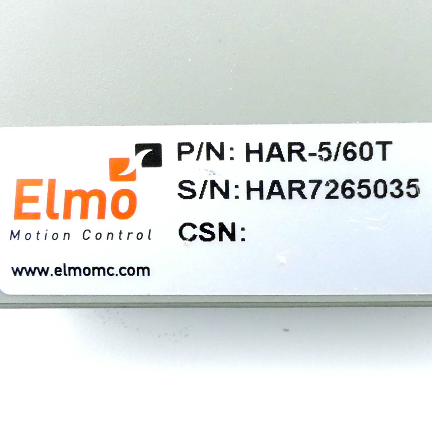 Servo drive HAR7265035