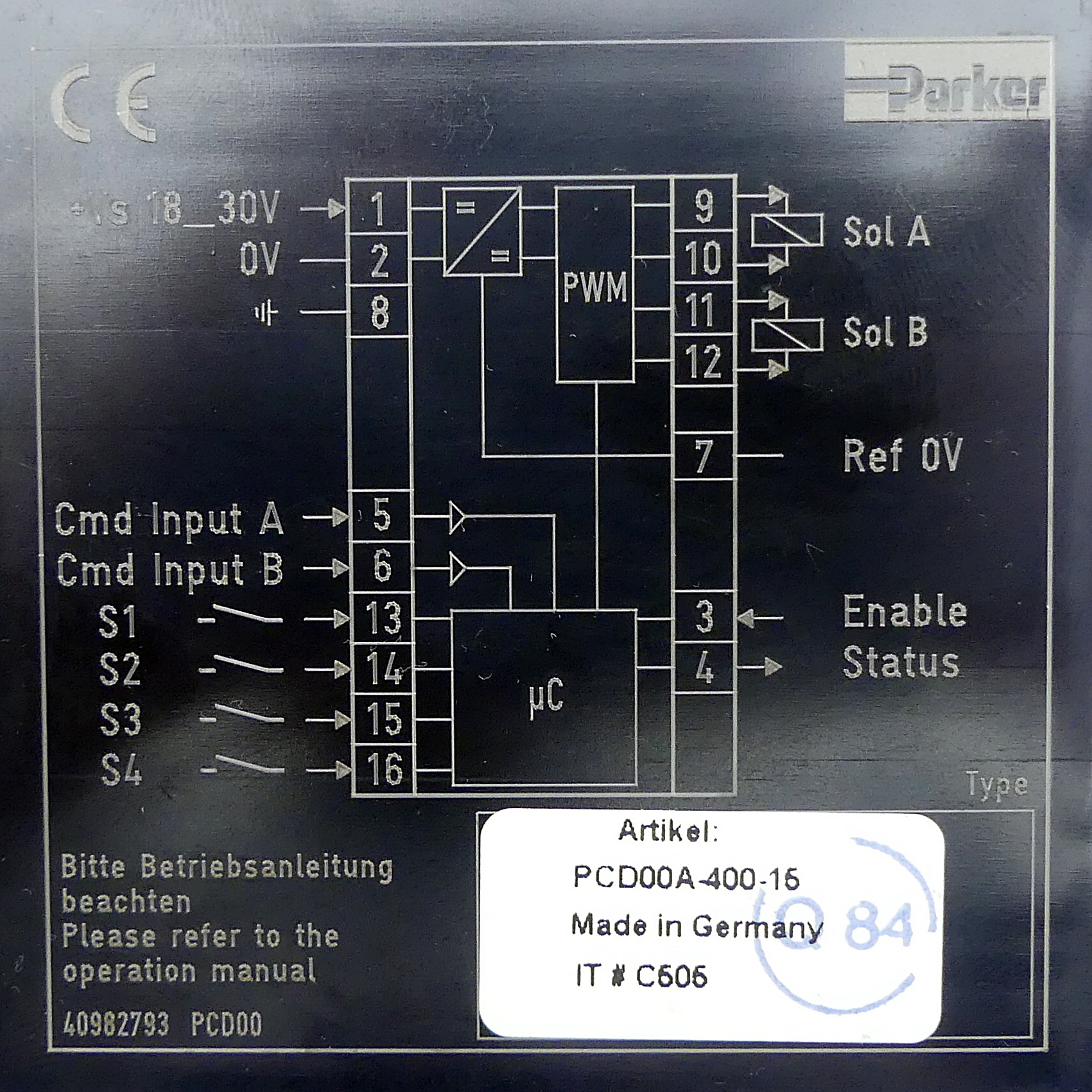 Electronics module RS-232 