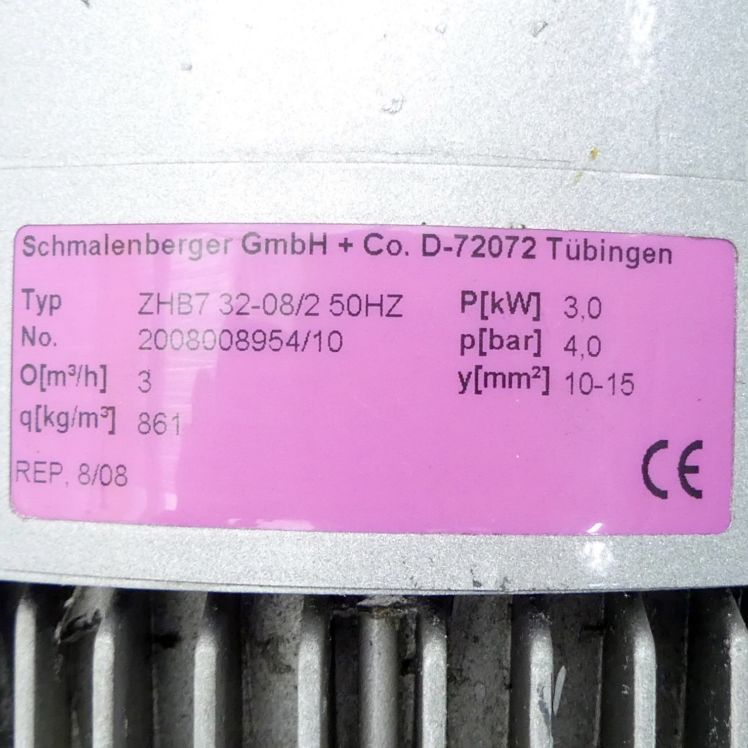 Centrifugal pump ZHB7 32-08/2 