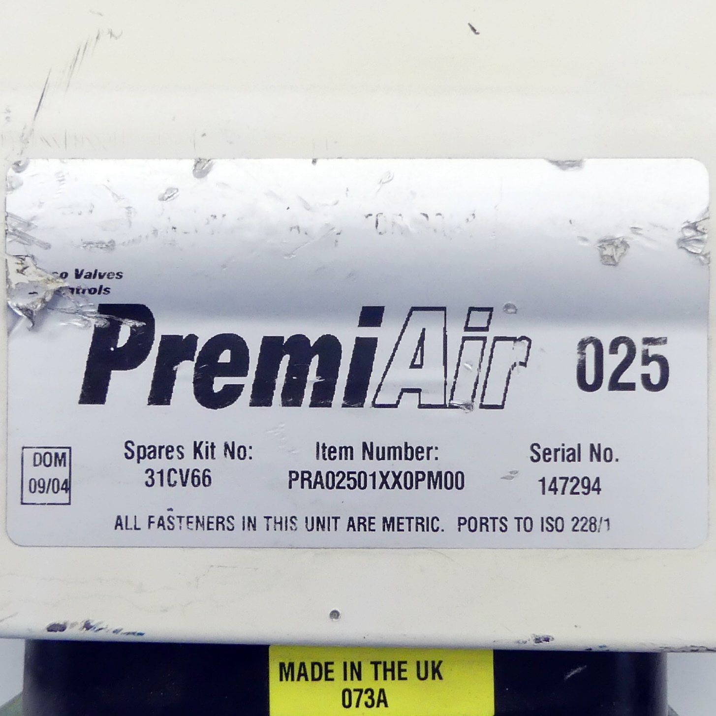 Schwenkantrieb PremiAir 025