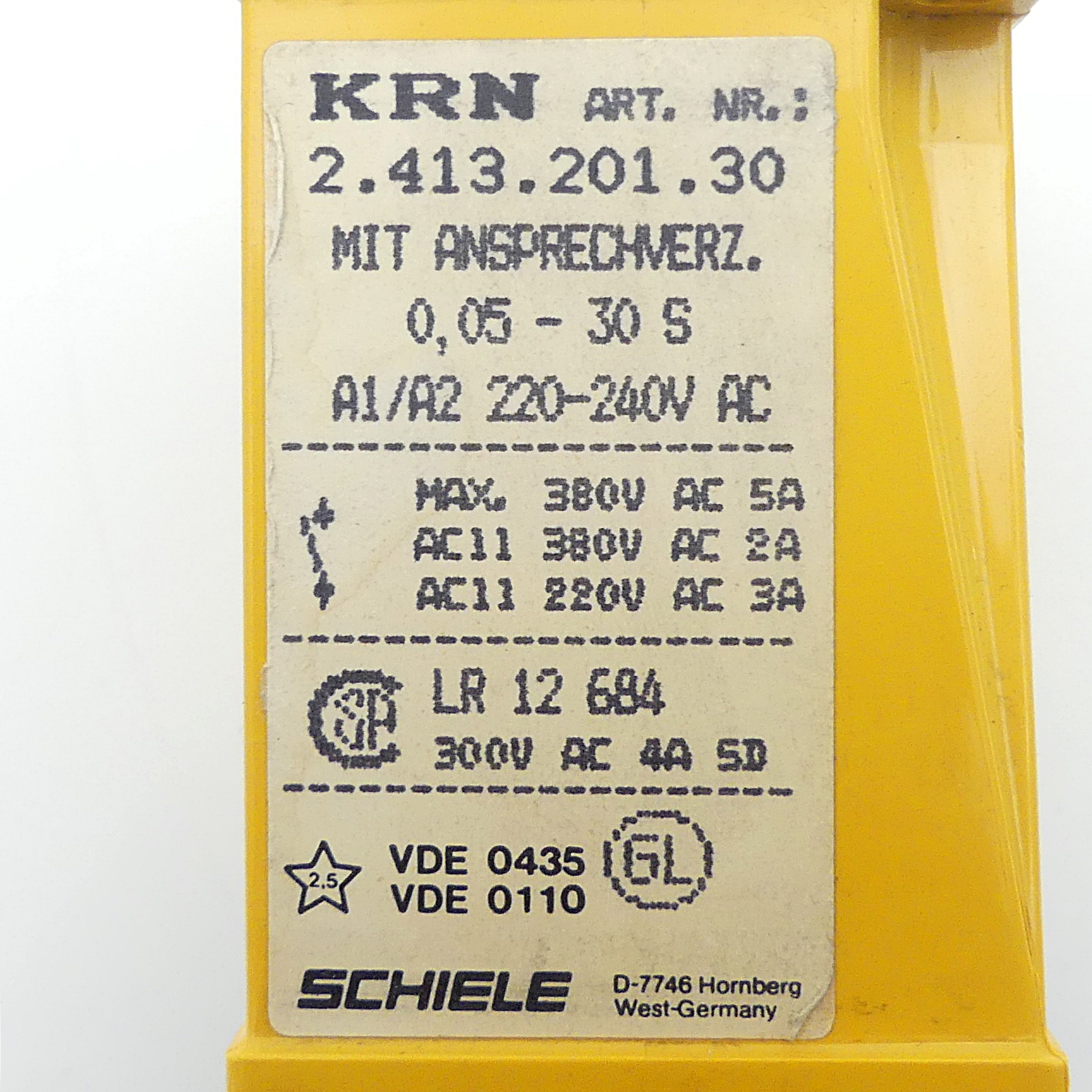 Protection relay 2.413.201.30