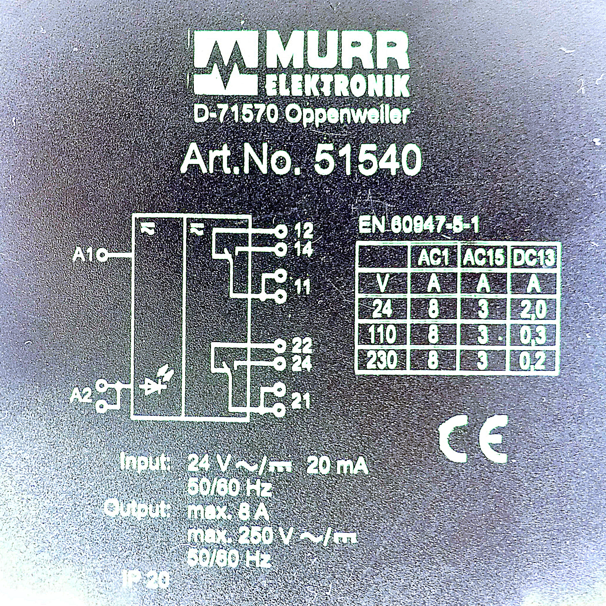 Output relay 