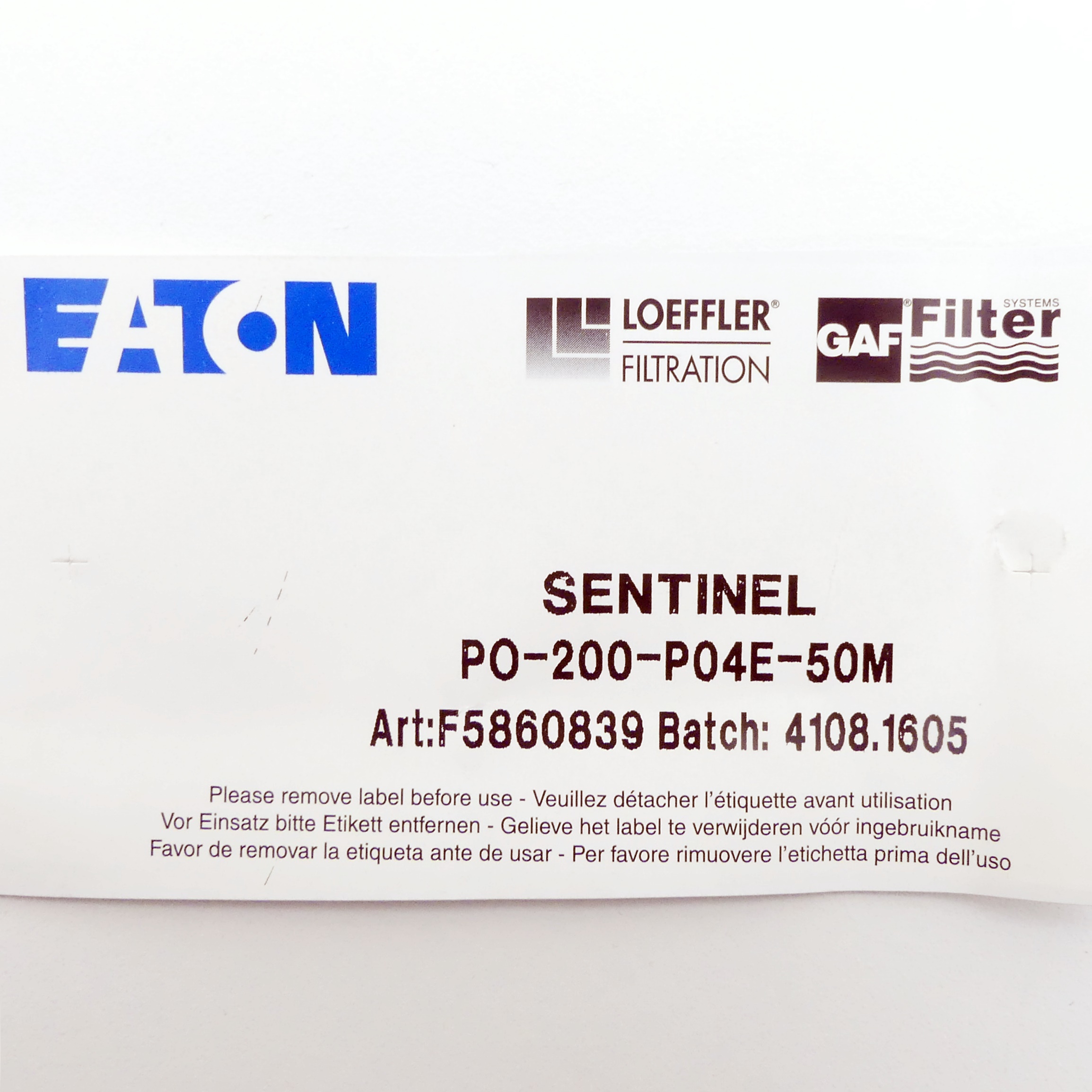 3 pieces filter bag F5860839